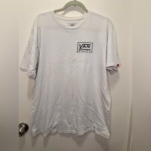 Van Doren | Vans | Skater |  - White Short Sleeve Vintage Men's Graphic Tee